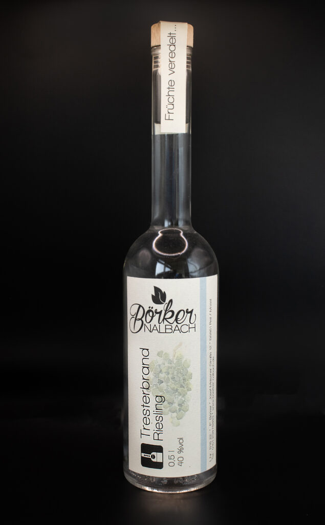 Riesling Trester - schwarz II klein